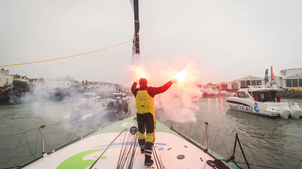 Nicolas Lunven_VendéeGlobe_finish