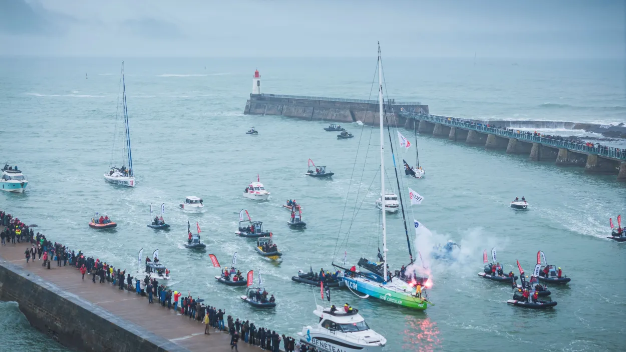 Holcim-PRB_Vendée Globe Arrival