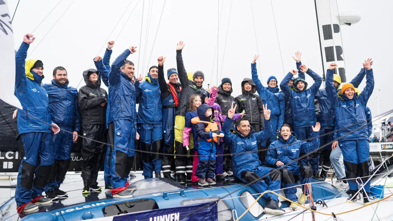 Holcim-PRB_Vendée Globe Arrival