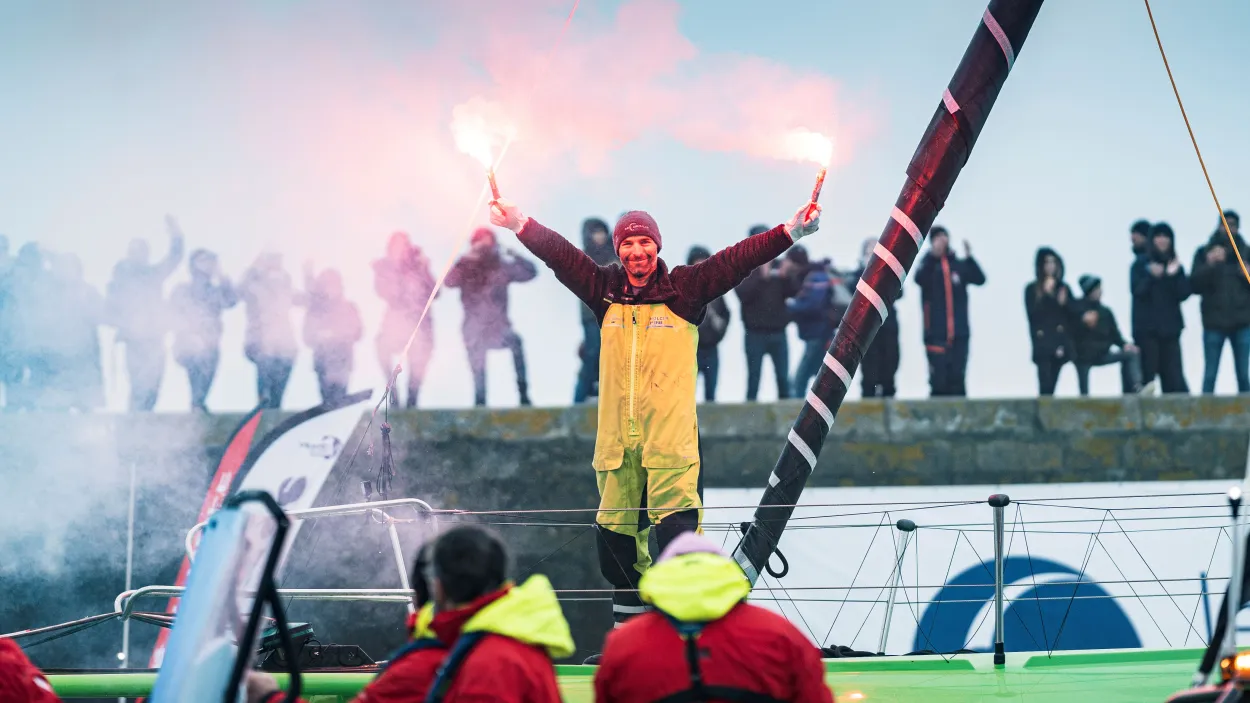 Nicolas Lunven_VendéeGlobe_finish